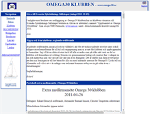 Tablet Screenshot of omega30.se